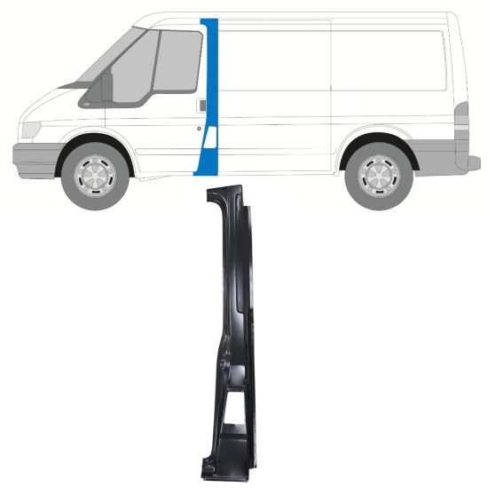 Reparatiepaneel stijl voor Ford Transit 2000-2013 / Links 16062