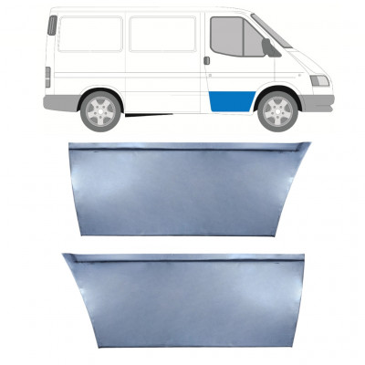 Reparatiepaneel voor deur voor Ford Transit 1985-2000 / Set 11408