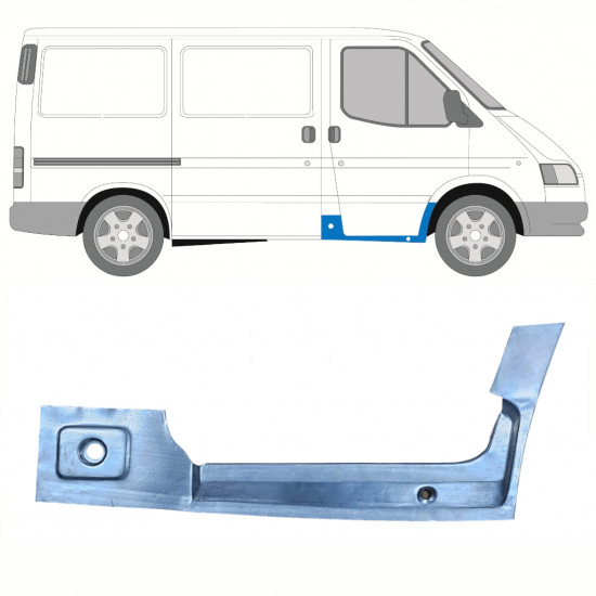 Binnen reparatie dorpel voorste deuren voor Ford Transit 1991-2000 / Rechts 8427