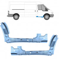 Binnen voorste reparatiepaneel voor Ford Transit 2000-2013 / Links + Rechts / Set 10431