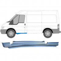 Reparatie dorpel voorste deuren voor Ford Transit 2000-2013 / Links 5302