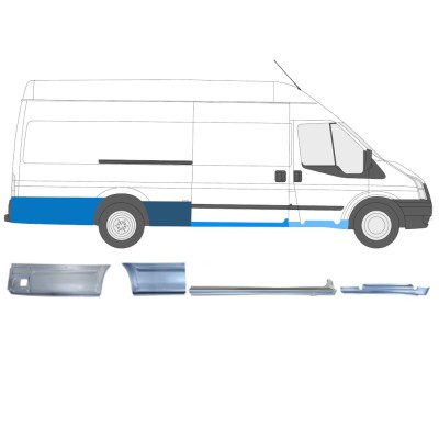 Reparatiepaneel set voor Ford Transit 2000-2013 / Rechts / 14683