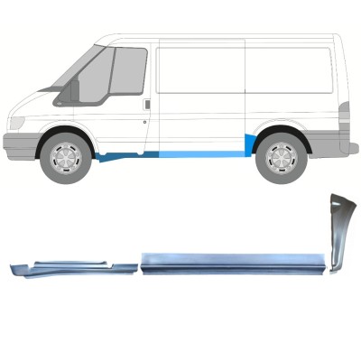 Reparatiepaneel set voor Ford Transit 2000-2013 / Links / 15020