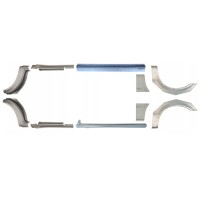 Reparatiepaneel dorpel + achterspatbord voor Ford Transit 2000-2013 / Set 12676