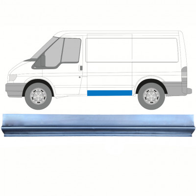 Zij Reparatiepaneel dorpel voor Ford Transit 2000-2013  / SWB / Links 9137