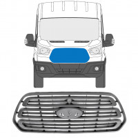 Grijze grill voor Ford Transit 2014- 8030
