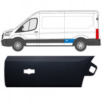 Zijlijst sierlijst achterspatbord voor Ford Transit 2014-  / LWB / Links 11689