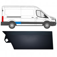 Zijlijst sierlijst achterspatbord voor Ford Transit 2014-  / LWB / Rechts 11686