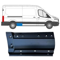 Reparatiepaneel achterste spatbord voorste deel voor Ford Transit 2014- / Rechts 15346