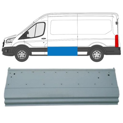 Plaatwerkdeel zijpaneel voor Ford Transit 2014- / Links 14922
