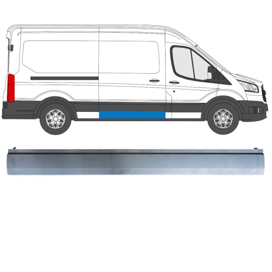 Interne reparatie achterste deuren voor Ford Transit 2014- / Rechts 14920 Interne reparatie achterste deuren voor Ford Transit 2014- / Rechts 14920