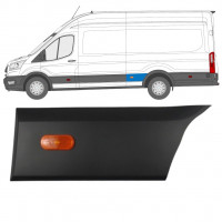 Zijlijst sierlijst achterspatbord voor Ford Transit 2014-  / LWB / Links 11724