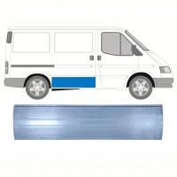 Buiten reparatiepaneel schuifdeur onderste deel voor Ford Transit 1985-2000 / Rechts 8821