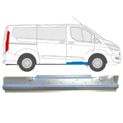 Reparatie dorpel voor Ford Transit Custom 2013- / Rechts 14641