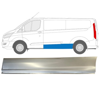 Plaatwerkdeel zijpaneel voor Ford Transit Custom 2013- / Links 14650