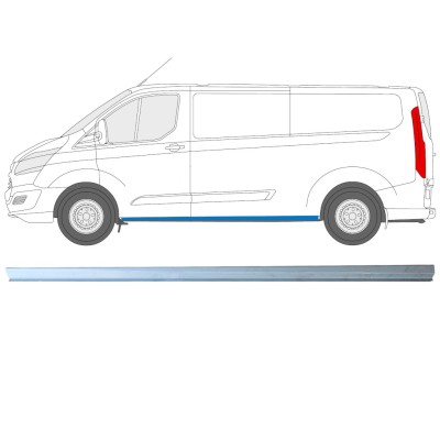 Reparatie dorpel onderste deel voor Ford Transit Custom 2013-2023 / Links 16895