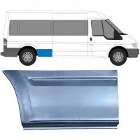 Reparatiepaneel achterspatbord voor Ford Transit 2000-2013 / Rechts 7162