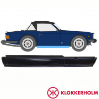 Reparatie dorpel voor Triumph Tr6 1969-1976 / Rechts 10760