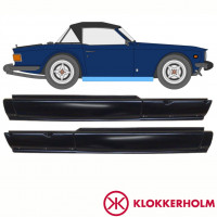 Reparatie dorpel voor Triumph Tr6 1969-1976 / Links + Rechts / Set 10762