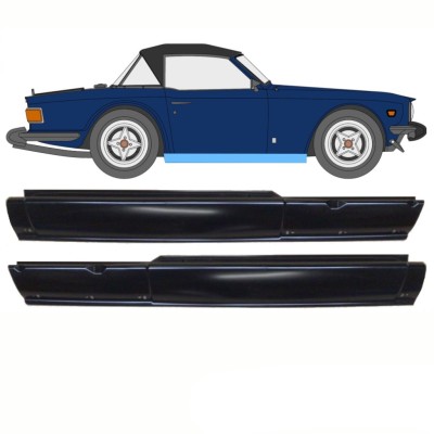 Volledige dorpel voor Triumph TR6 1969-1976 / Links + Rechts / Set 10762