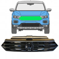 Grill voor Volkswagen T-roc 2017- 7556