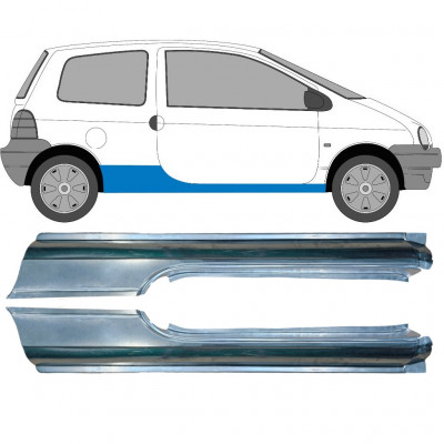 Reparatie dorpel voor Renault Twingo 1993-2007 / Links + Rechts / Set 9523