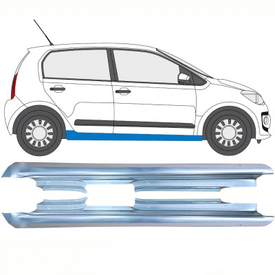 Reparatie dorpel voor Volkswagen UP! 2011- / Links + Rechts / Set 10865