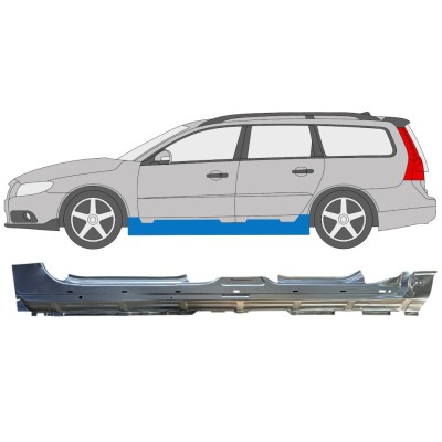 Volledige dorpel voor Volvo V70 2007-2016 / Links 16275