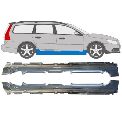 Volledige dorpel voor Volvo V70 2007-2016 / Links + Rechts / Set 16276