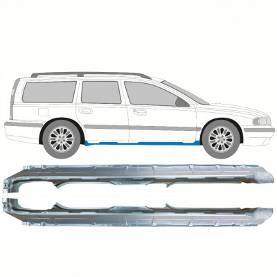 Reparatie dorpel voor Volvo V70 2000-2007 / Links + Rechts / Set 10344