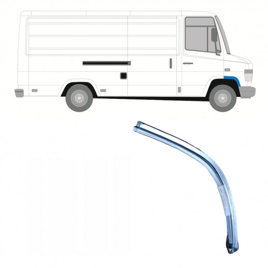 Reparatiepaneel voorste spatbord voor Mercedes Vario 1996- / Rechts 8268