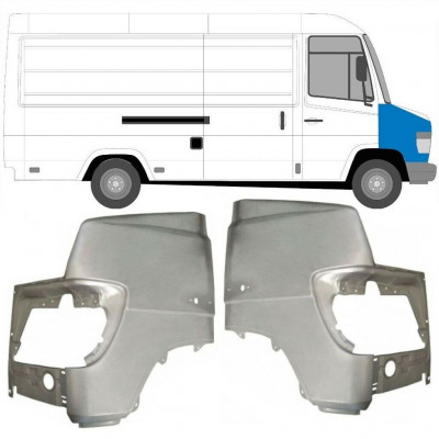 MERCEDES VARIO 1996- VOORZIJDE FENDER / SET