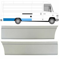 Reparatiepaneel achterspatbord voor Mercedes Vario 1996- / Rechts / Set 8545