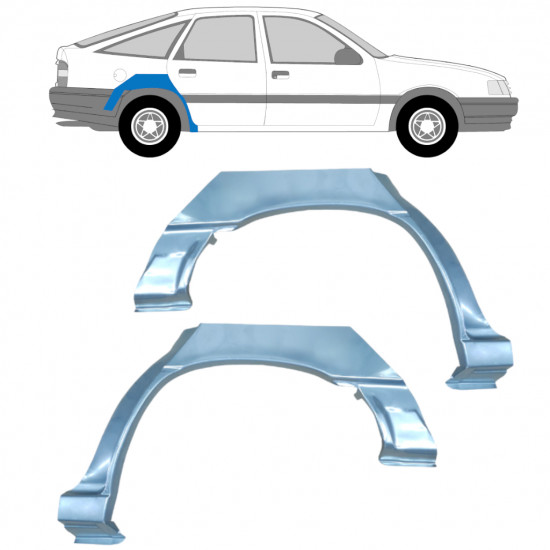 OPEL VECTRA 1988-1995 WIELKAST REPARATIE PANEEL / SET