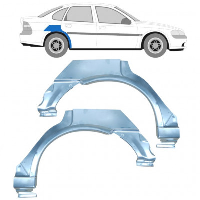 Reparatiepaneel achterspatbord voor Opel Vectra 1995-2002 / Links + Rechts / Set 9197