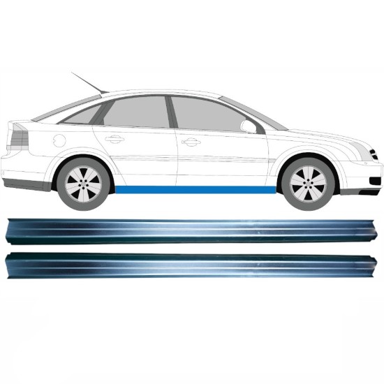 Reparatie dorpel onderste deel voor Opel Vectra C 2002-2009 / Links + Rechts / Set 16098