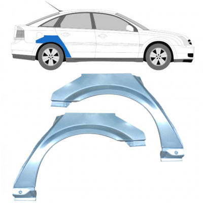 Reparatiepaneel achterspatbord voor Opel Vectra 2002-2009 / Links + Rechts / Set 9421