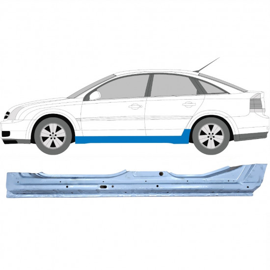 Reparatie dorpel voor Opel Vectra 2002-2009 / Links 6896