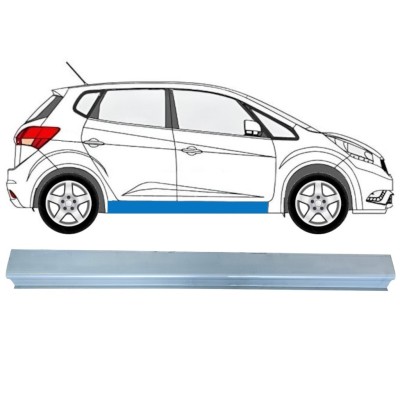 Reparatie dorpel onderste deel voor Kia Venga 2010-2019 / Rechts 16885