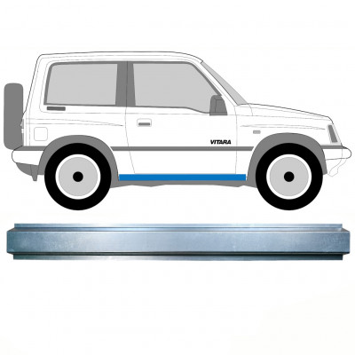 Binnenste reparatie dorpel voor Suzuki Vitara 1988-1998 / Links = Rechts (symmetrisch) 8589