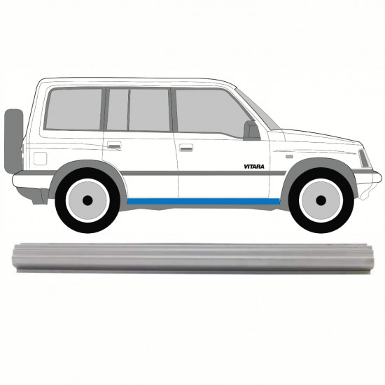 SUZUKI  VITARA 1996-2003 DORPEL REPARATIEPANEEL / RECHTS=LINKS