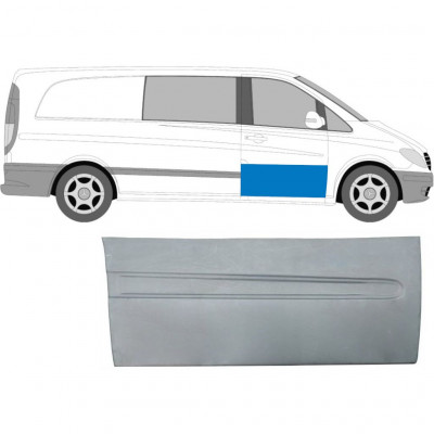 Reparatiepaneel voor deur voor Mercedes Vito 2003-2014 / Rechts 6004