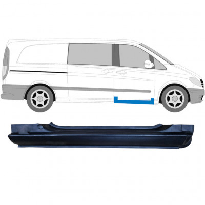 Reparatie dorpel voorste deuren voor Mercedes Vito 2003-2014 / Rechts 6000