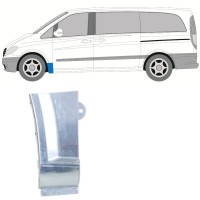 Reparatiepaneel voorspatbord voor Mercedes Vito W639 2003-2014 / Links 16810