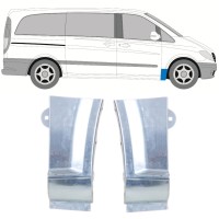 Reparatiepaneel voorspatbord voor Mercedes Vito W639 2003-2014 / Links + Rechts / Set 16811