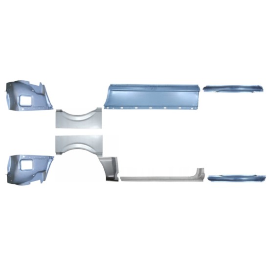 Reparatiepaneel set voor Mercedes Vito W639 2003-2014 / Links + Rechts / 14788