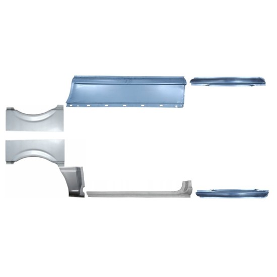 Reparatiepaneel set voor Mercedes Vito W639 2003-2014 / Links + Rechts / 14790 Reparatiepaneel set voor Mercedes Vito W639 2003-2014 / Links + Rechts / 14790