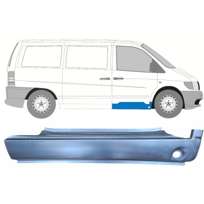 Reparatiepaneel voorste dorpel voor Mercedes Vito I W638 1996-2003 / Rechts 8831