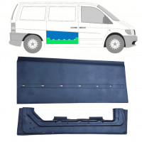 Binnen + buiten reparatiepaneel schuifdeur voor Mercedes Vito 1996-2003 / Rechts / Set 11993