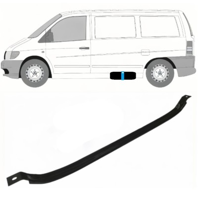 Brandstoftank klemmen voor Mercedes Vito I W638 1996-2003 9394